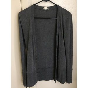 Grey cardigan